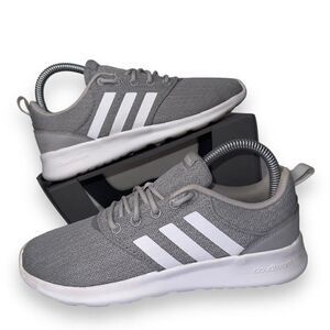 Adidas QT Racer 3.0‎ Cloudfoam Running Shoes "Grey White" FY8312 Women's 6